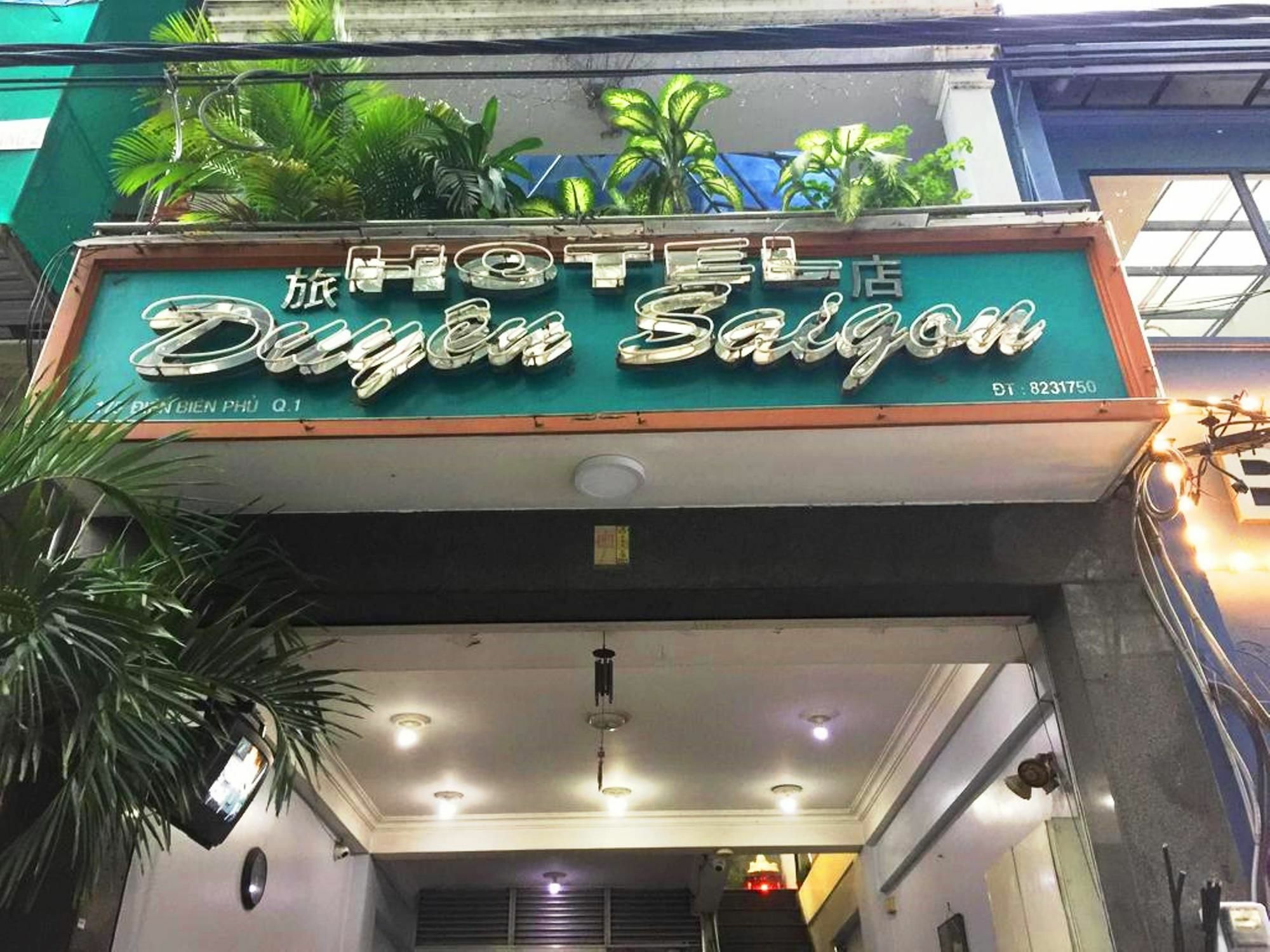 Duyen Sai Gon Hotel Ho Či Minovo Město Exteriér fotografie